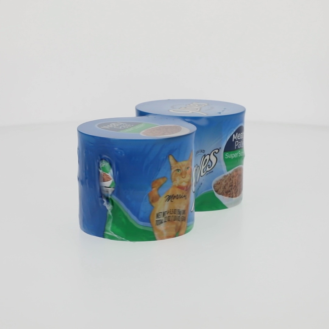 9Lives Meaty Paté Super Supper Wet Cat Food, 22-Ounce, Pack of 4