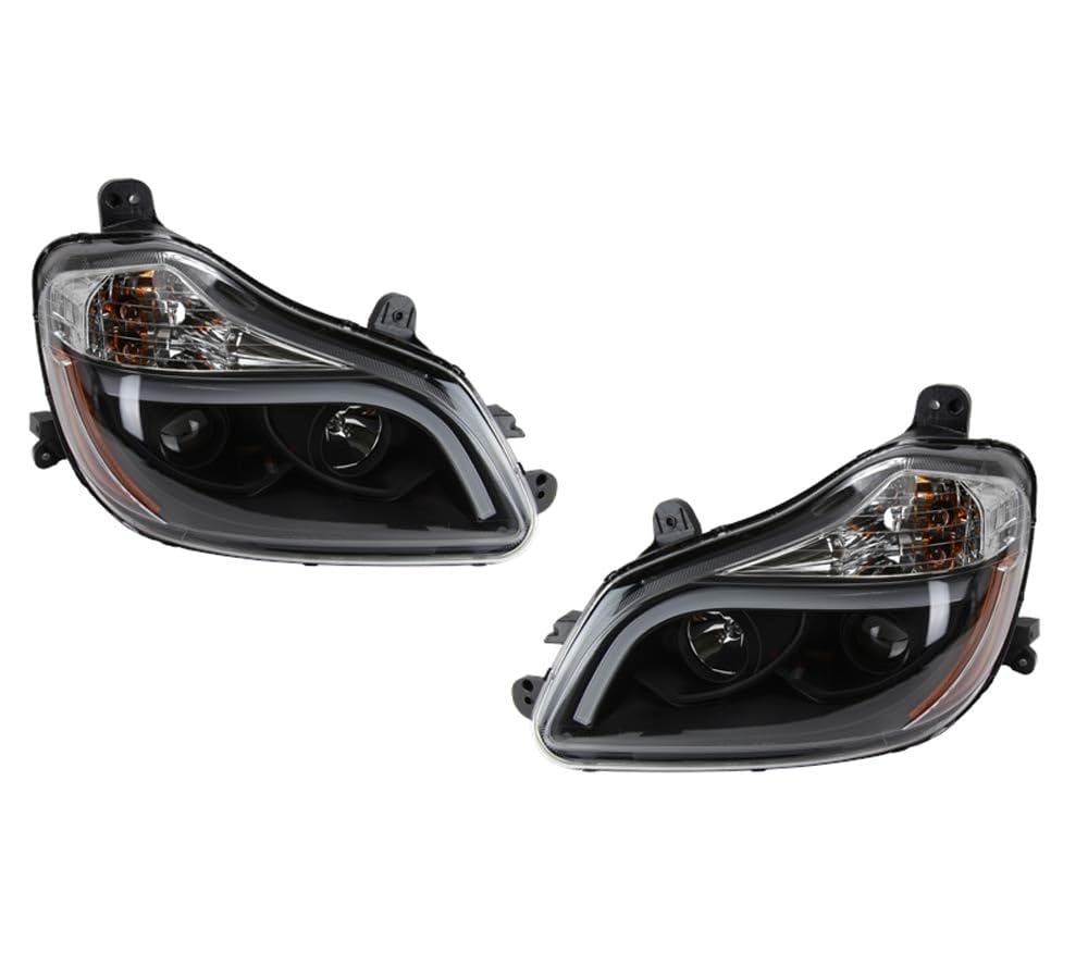 thumbnail video image 2 of Headlamp Set, RH/LH for Kenworth T680 OEM  P54-6103-10000, S-27798, 2 of 2