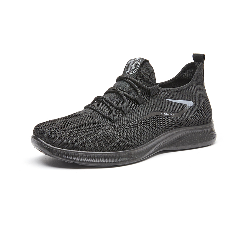 thumbnail video image 2 of YUDAI Men's Slip-On Walking Shoes – Non-Slip, Breathable Mesh Sneakers for Gym, Workout & Everyday Wear, 2 of 6
