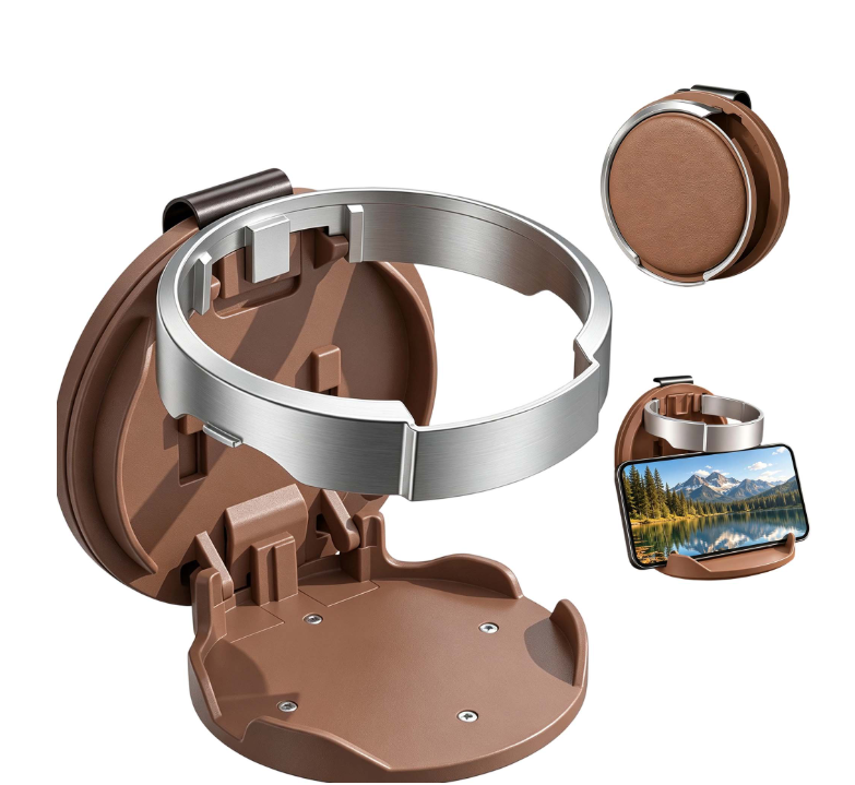Cup Holder for Car, Foldable Space-Saving Design, Adjustable Drink ...