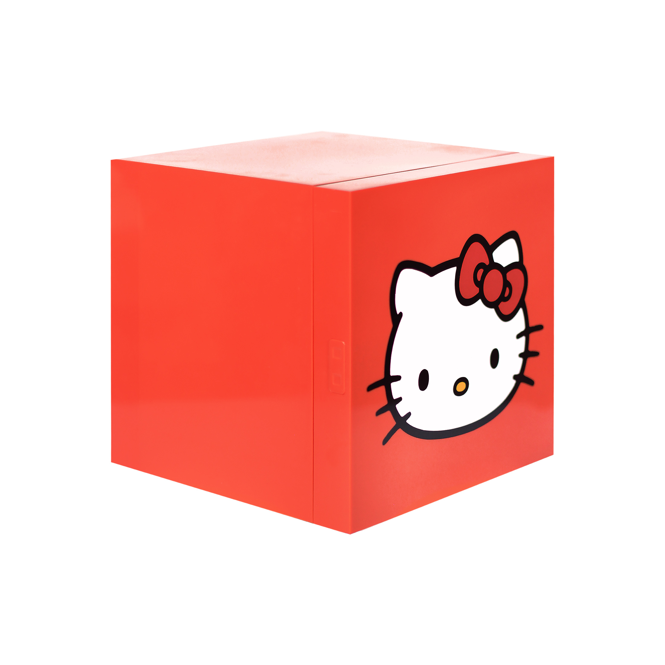 HELLO KITTY 冷温ボックス OR-C637KT Hello Kitty Red Cooler Mini Fridge 6.7L Single Door 9 Can