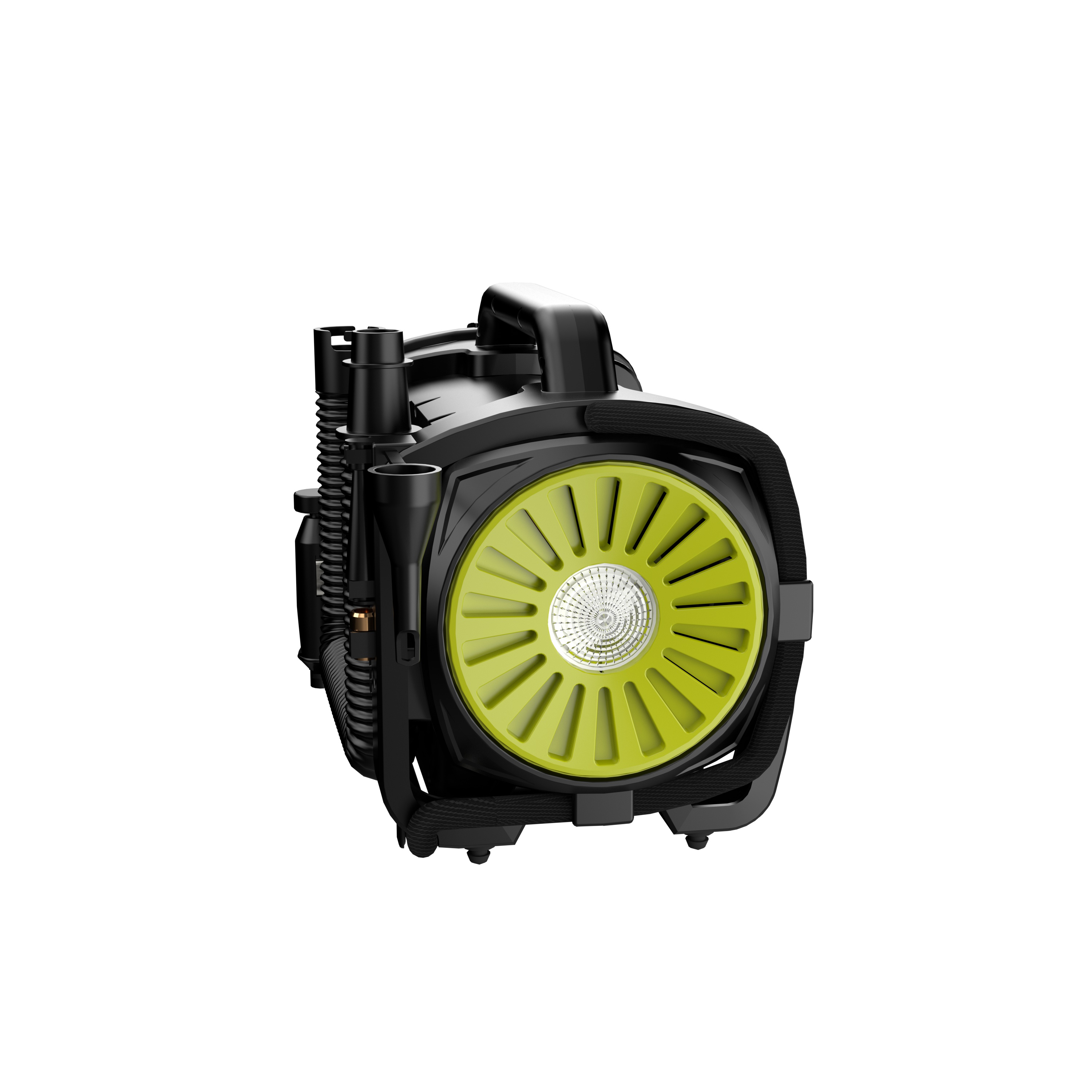 Sun Joe Hybrid 12-Volt 110-Volt AC Tire Inflator Deflator with Digital