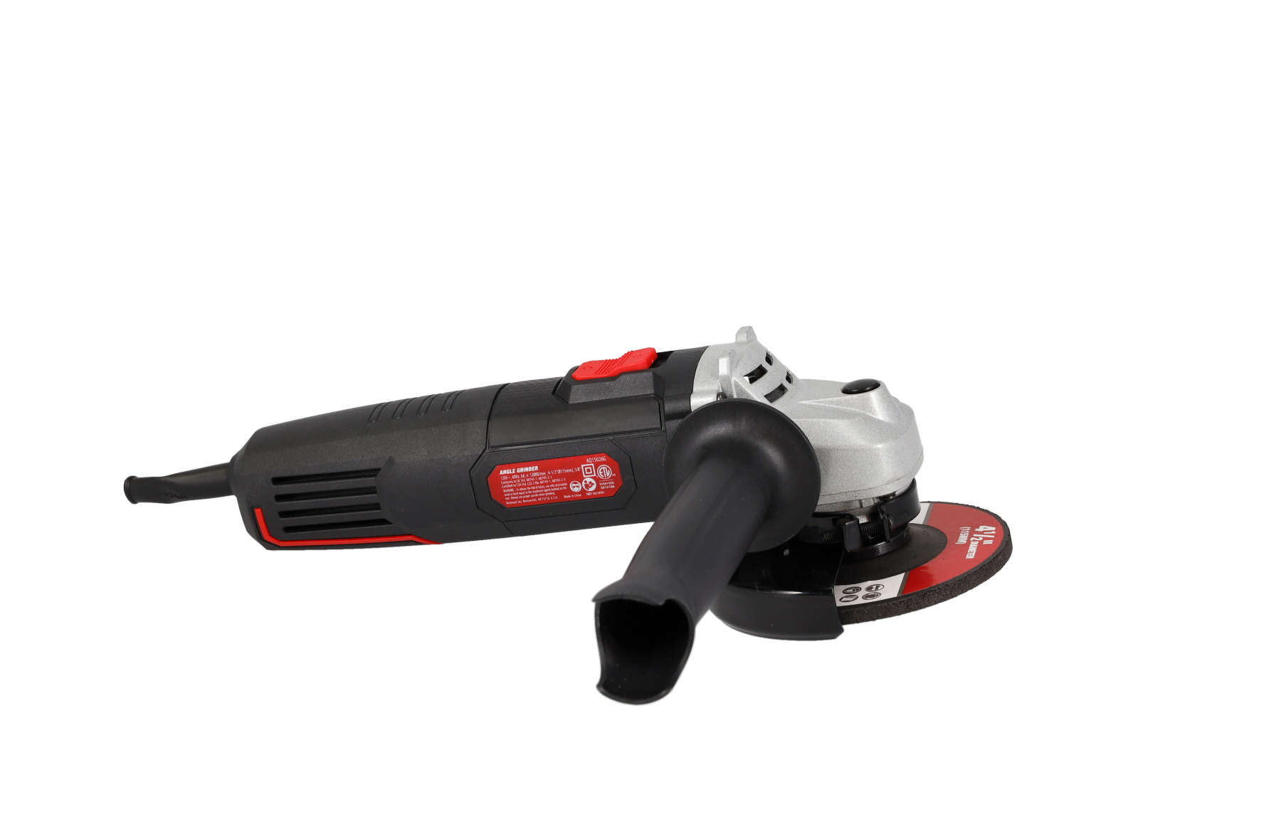 Hyper Tough 6 Amp Corded Angle Grinder 