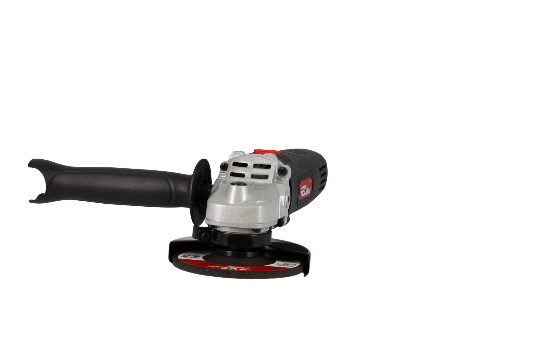 Hyper Tough 6 Amp Corded Angle Grinder with Handle