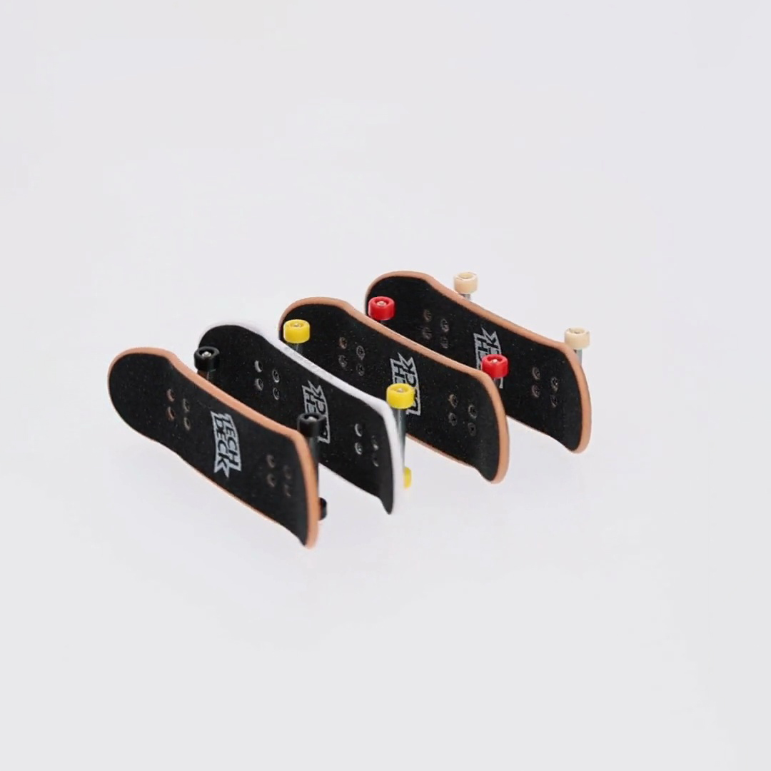 Tech Deck, Ultra DLX ATM Team Fingerboard 4-Pack, Ages 6 and up