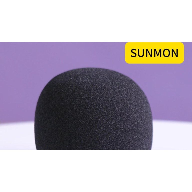 Filtri Antipop Per Microfono SM58 | 2 Pezzi Schiuma Alta Densità | Compatibile Shure Beta58A - Foto 7