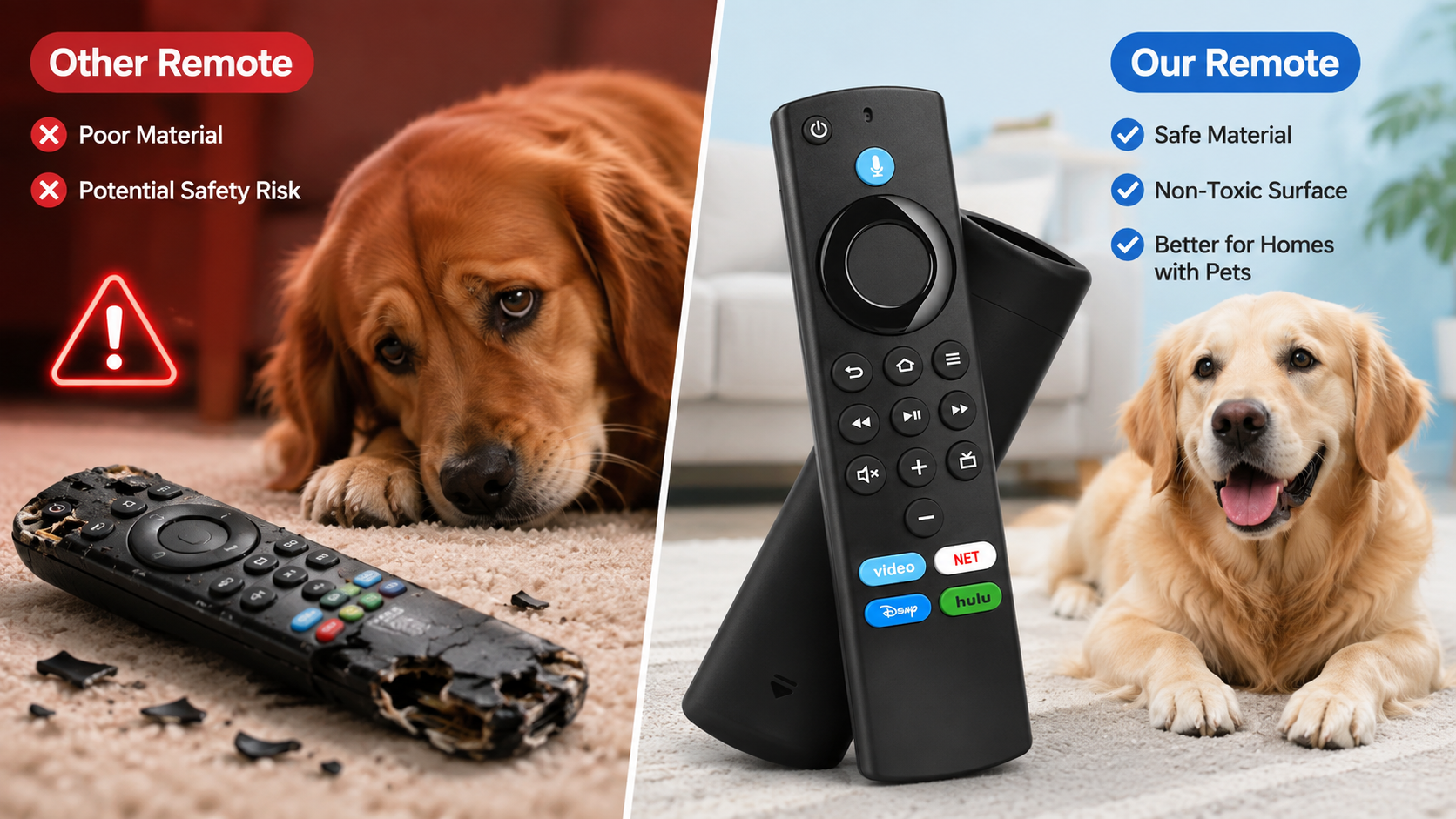 thumbnail video image 2 of Replacement Voice Remote Control Compatible with Smart TV Stick(2nd Gen/3rd Gen/Lite/4K Max/Cube), TV Stick 4K(1st/2nd Gen), Smart TVs 3rd Gen, for Insignia-Pioneer, 2 of 8