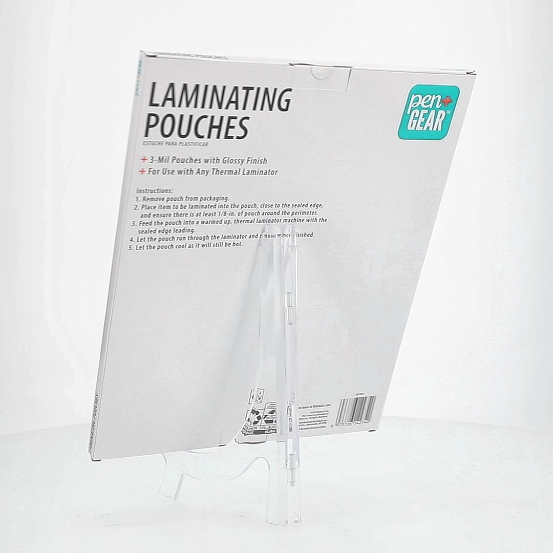 5 Mil Laminating Pouches – 100pk, 3-15/16" X 5-11/16", Heat Seal For Cards & Tags