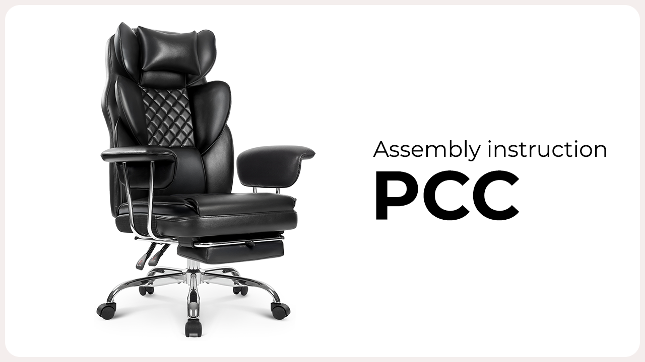 thumbnail video image 2 of CELTOSS Executive Office Chair 400LBS, High Back Computer Gaming Chair with Arms and Footrest, Ergonomic Desk Chair with Lumbar Support, 90–135° Reclining Office Chair for Home Work, Pink, 2 of 14