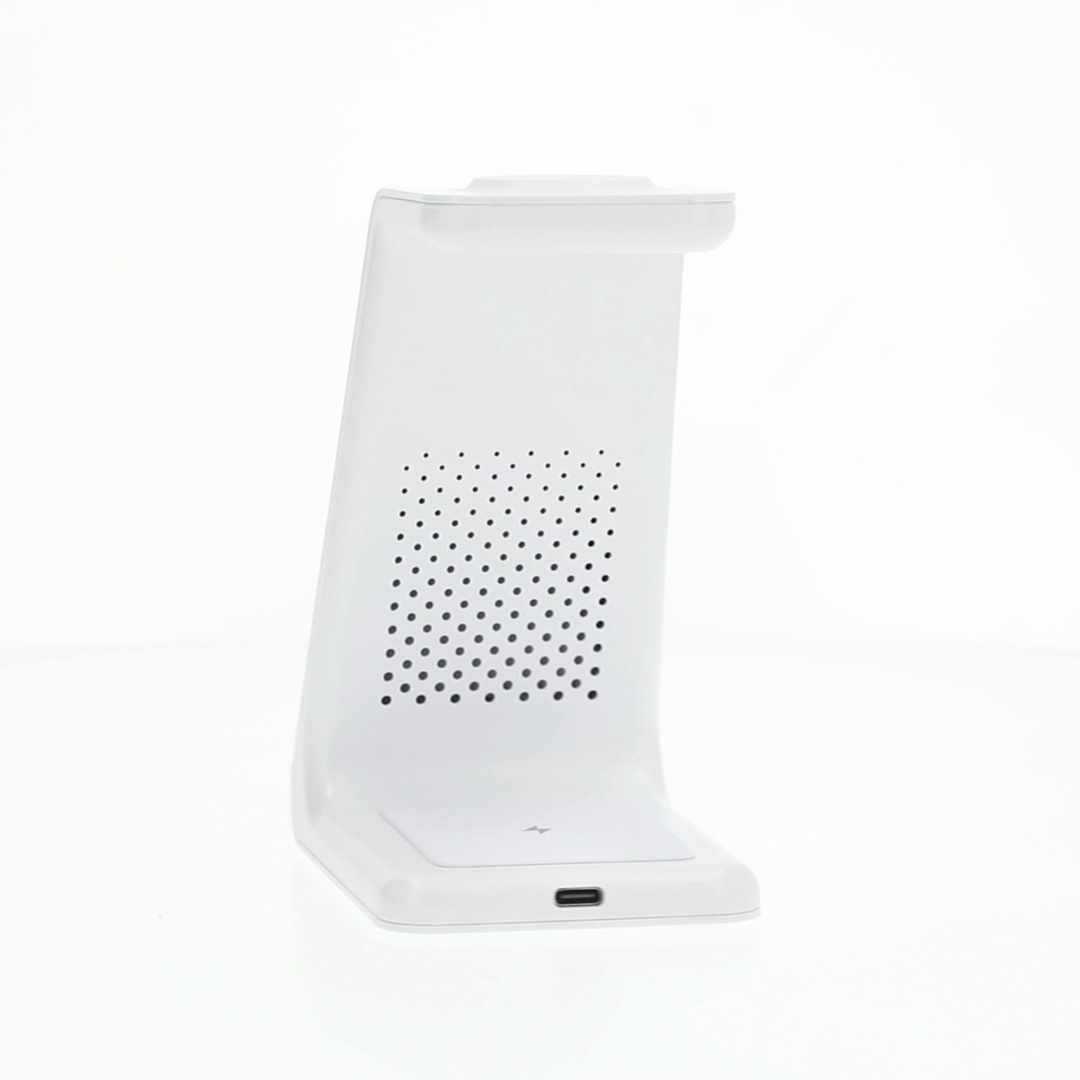 Zsou 3-in-1 Wireless Charging Station for Iphone, Apple Watch, and
