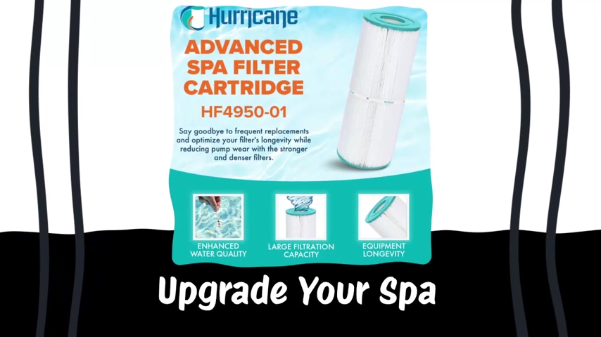 thumbnail video image 2 of Hurricane 2 Pack HF4950-01 Advanced Pool and Spa Filter Cartridge Replacement, 2 of 7