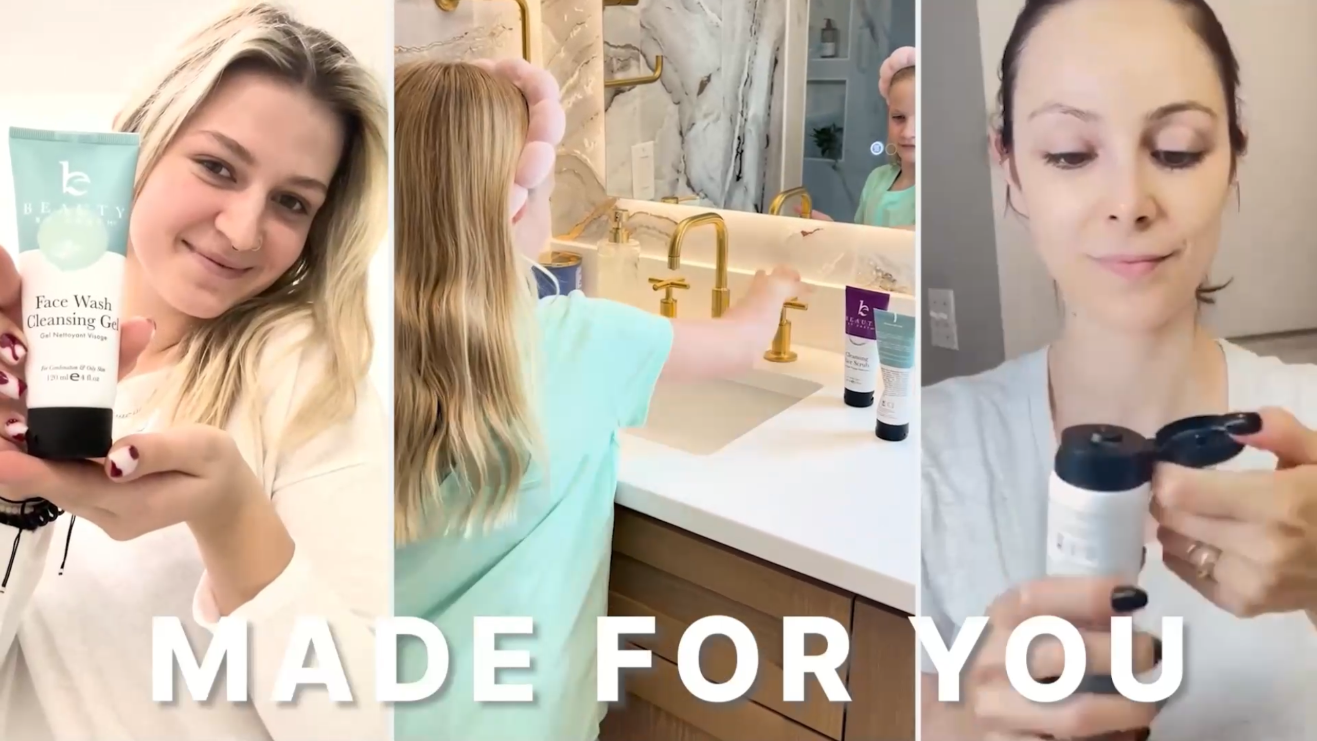 thumbnail video image 2 of Beauty by Earth Moisturizing Face Wash - USA Made with Organic & Natural Ingredients, Non-Toxic Daily Facial Cleanser, Travel Size, 2 of 9