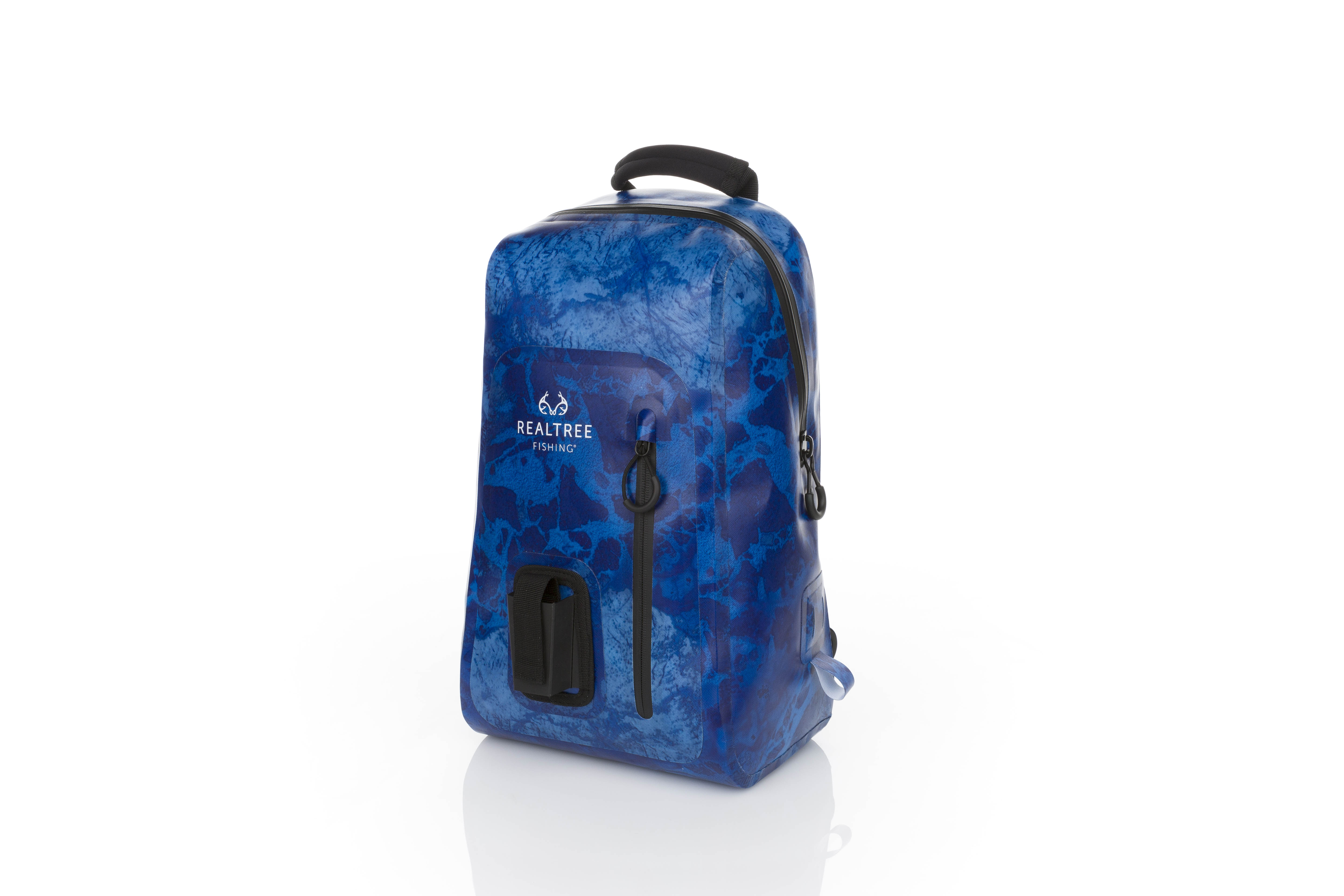 Realtree 15 L Wav3 Sling Dry Bag, Unisex, Blue, Lightweight