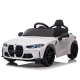 BMW M4 Kids Ride on Car Toy with Remote Control, 12V Powered Ride on ...