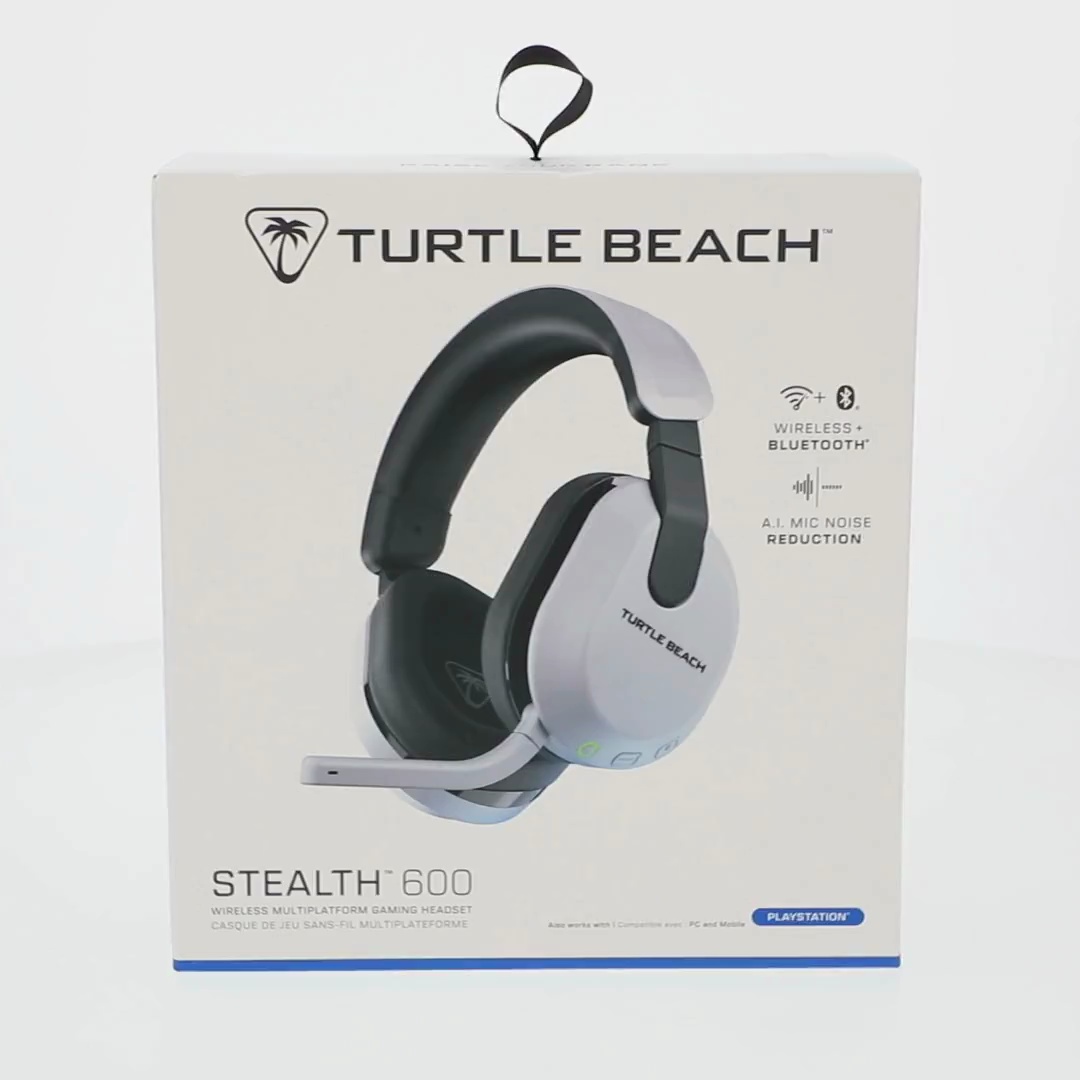 Turtle Beach, Wireless Amplified Gaming Headset, 50 mm, White