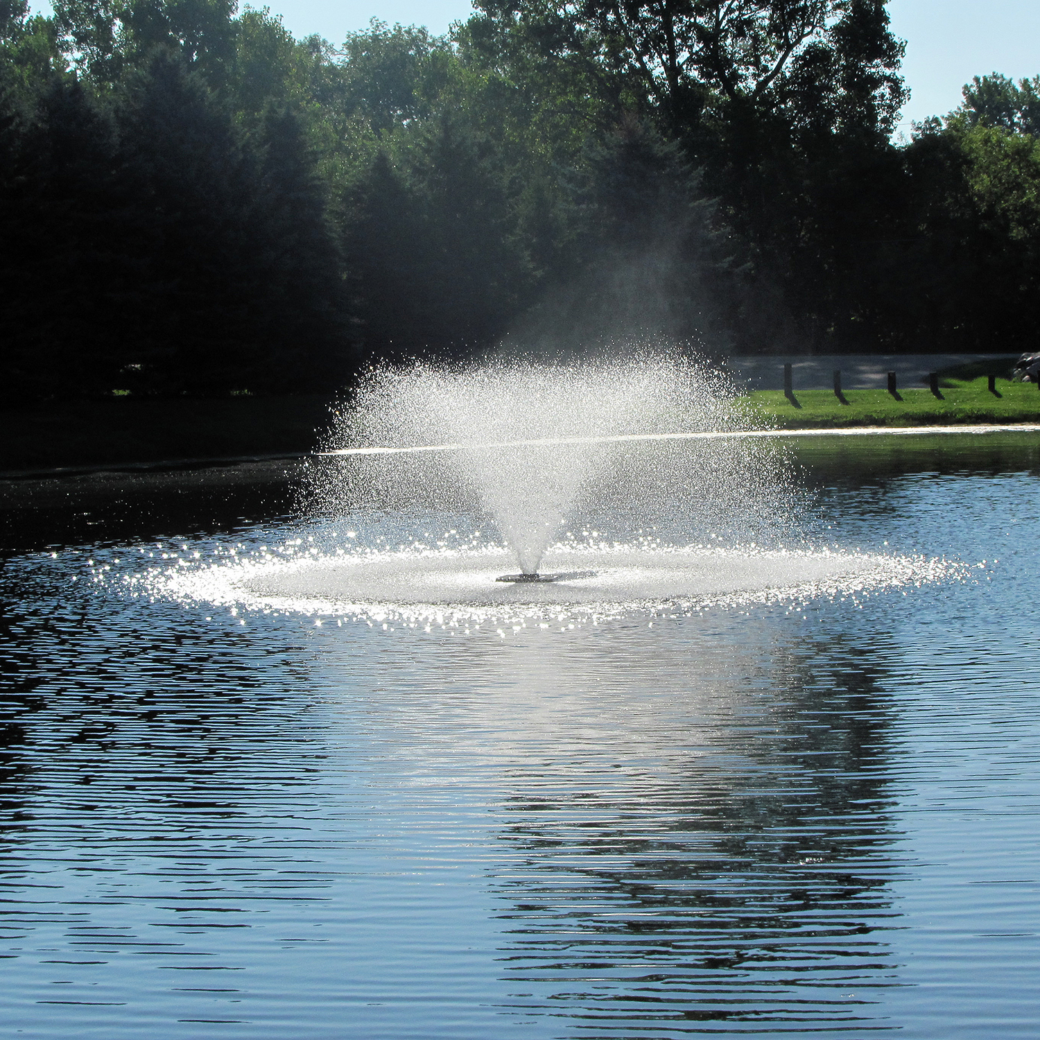 Scott Aerator DA-20 Display Pond Aerator - 1 Horse Power 230V 100ft ...