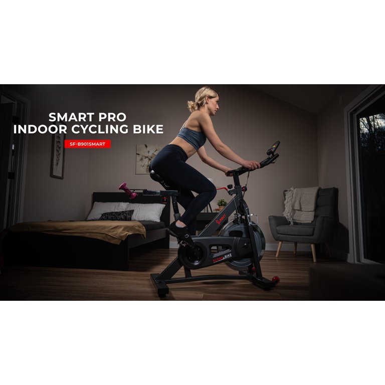 Sunny Health & Fitness Cyclette ellittica elettromagnetica reclinata per esercizi con esercizi per le braccia, connettività con app SunnyFit® - SF-RBE4886SMART