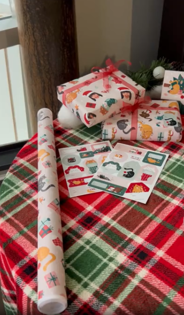 thumbnail video image 2 of Big Dot of Happiness Cat Christmas Napkins, Pets Holiday Party Decor, Cute Christmas Kitty Cats, White 3-Ply Paper Luncheon Dinner Napkins - 24 Count, 2 of 6