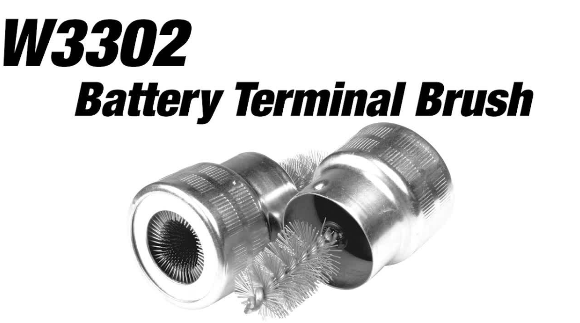 thumbnail video image 2 of Performance Tool W3302 Metal Battery Terminal Cleaning Brush, 2 of 6