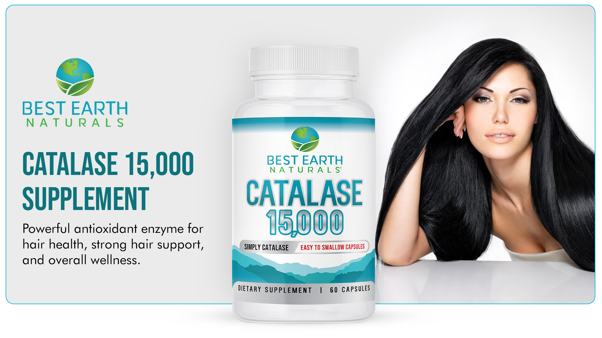 thumbnail video image 2 of Best Earth Naturals, Catalase 15,000 Pure Catalase Anti-Aging Support Antioxidant Enzyme 60 Count, 2 of 11