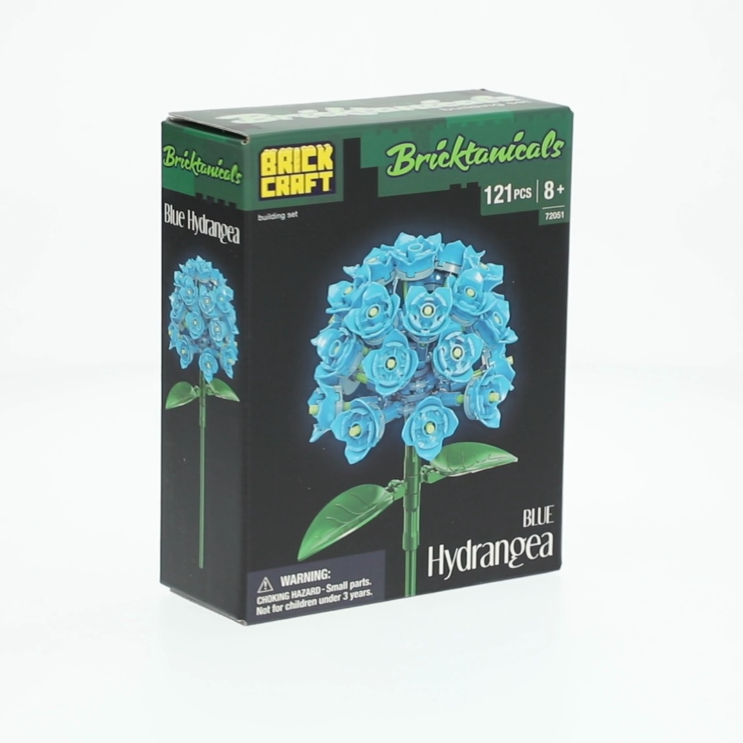 Brickcraft Hydrangea Building Kit - Artificial Flower - Walmart.com