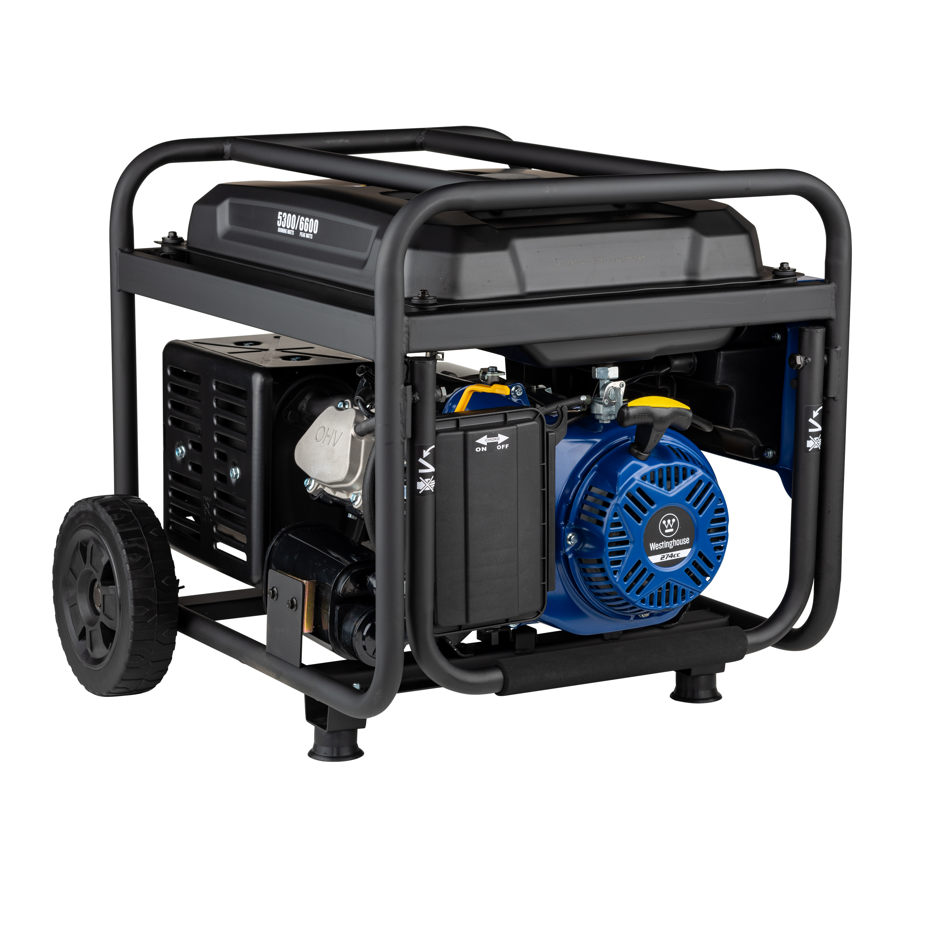 Westinghouse 6,600-Watt Dual Fuel Portable Generator with Remote