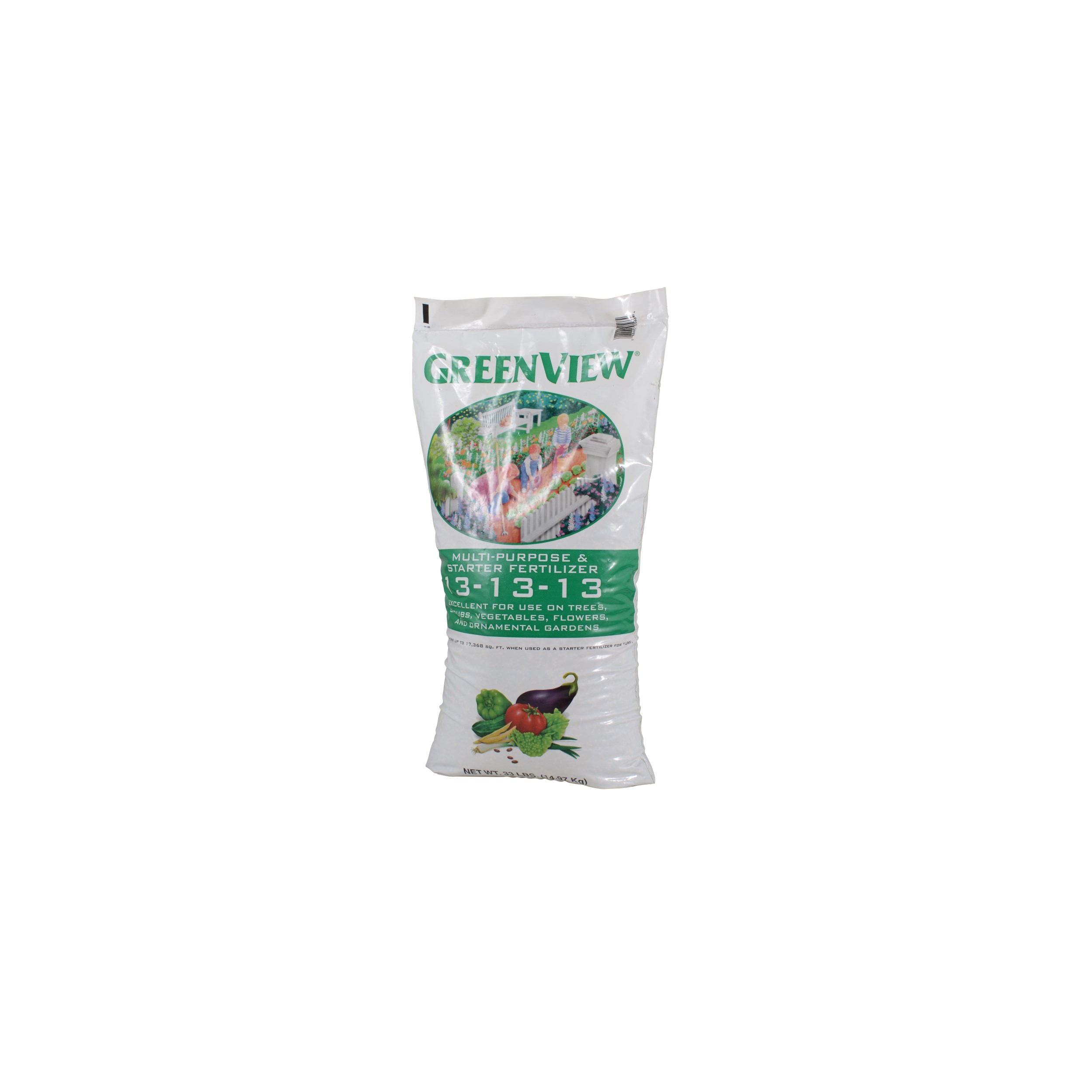 GreenView Multi-Purpose & Starter Fertilizer 13-13-13, Feed Soil