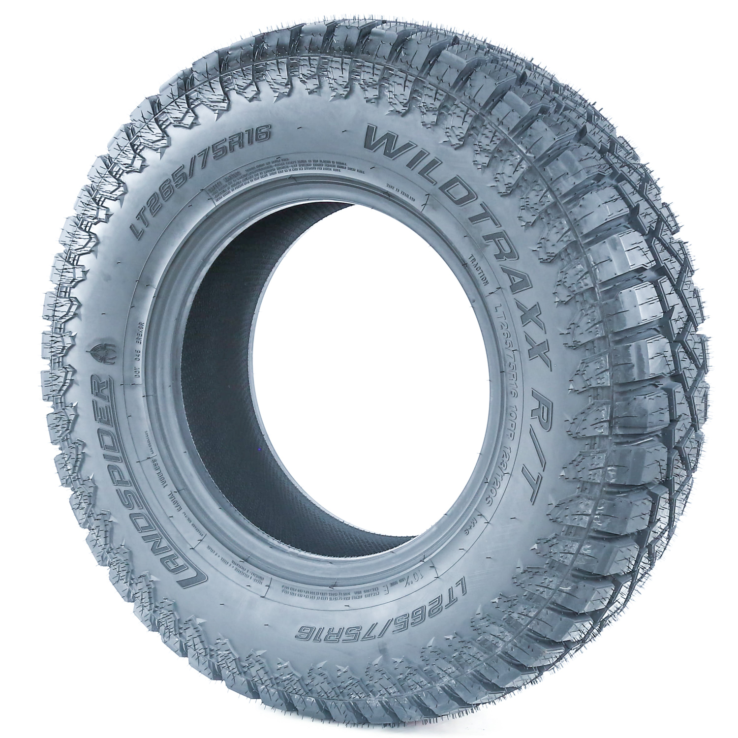 ティップリン産クラスター-27-5 Landspider, Light Truck SUV Tire, LT265/75R16, R/T Off-Road