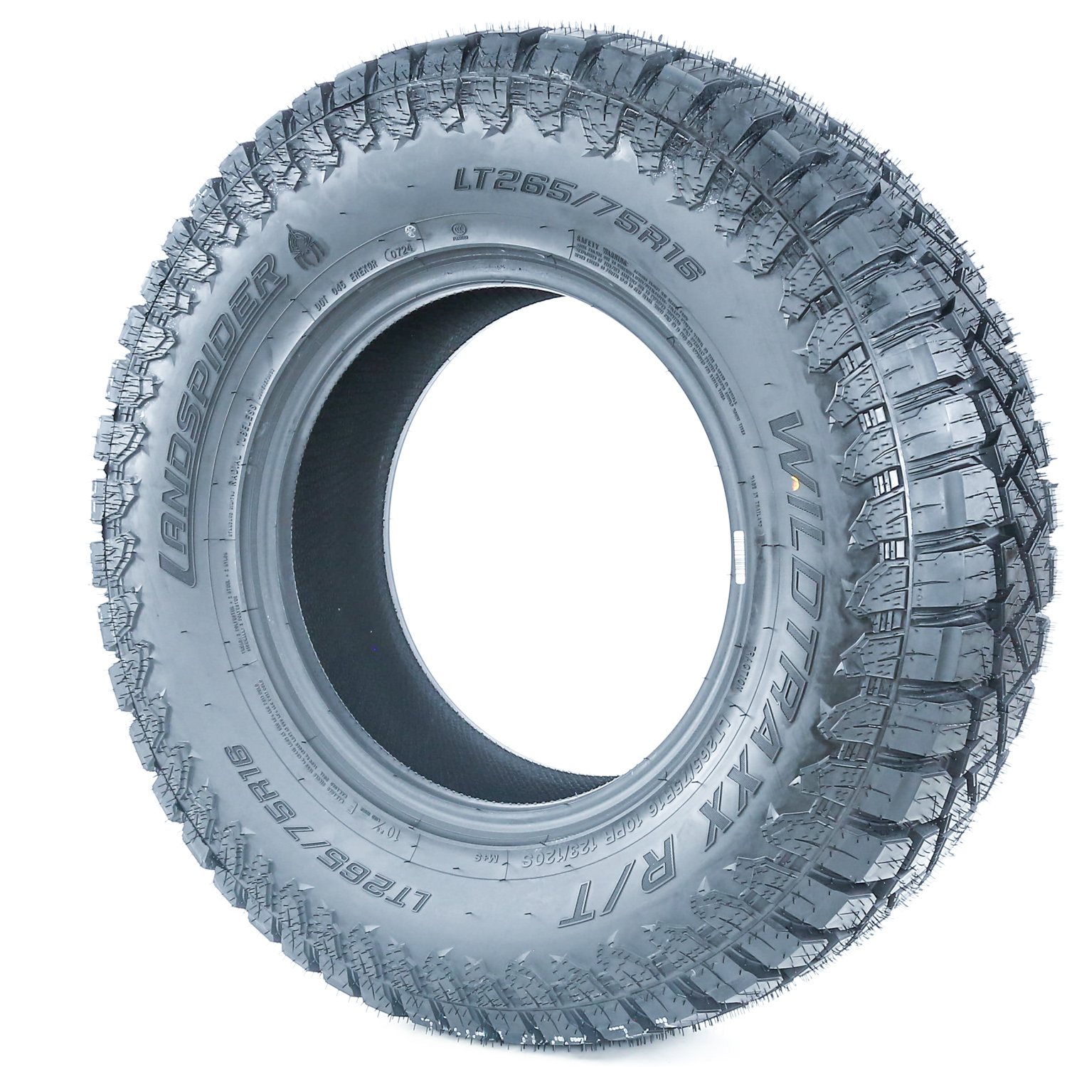 Landspider Wildtraxx R/T 265/75R16, 10 Ply, Rugged Terrain Tire