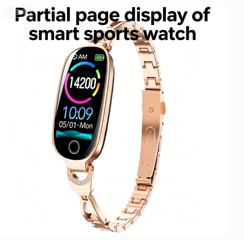 AXIOMTEQ F81 Smart Watch for Women , 1.1 Inch HD Screen, IP67 ...
