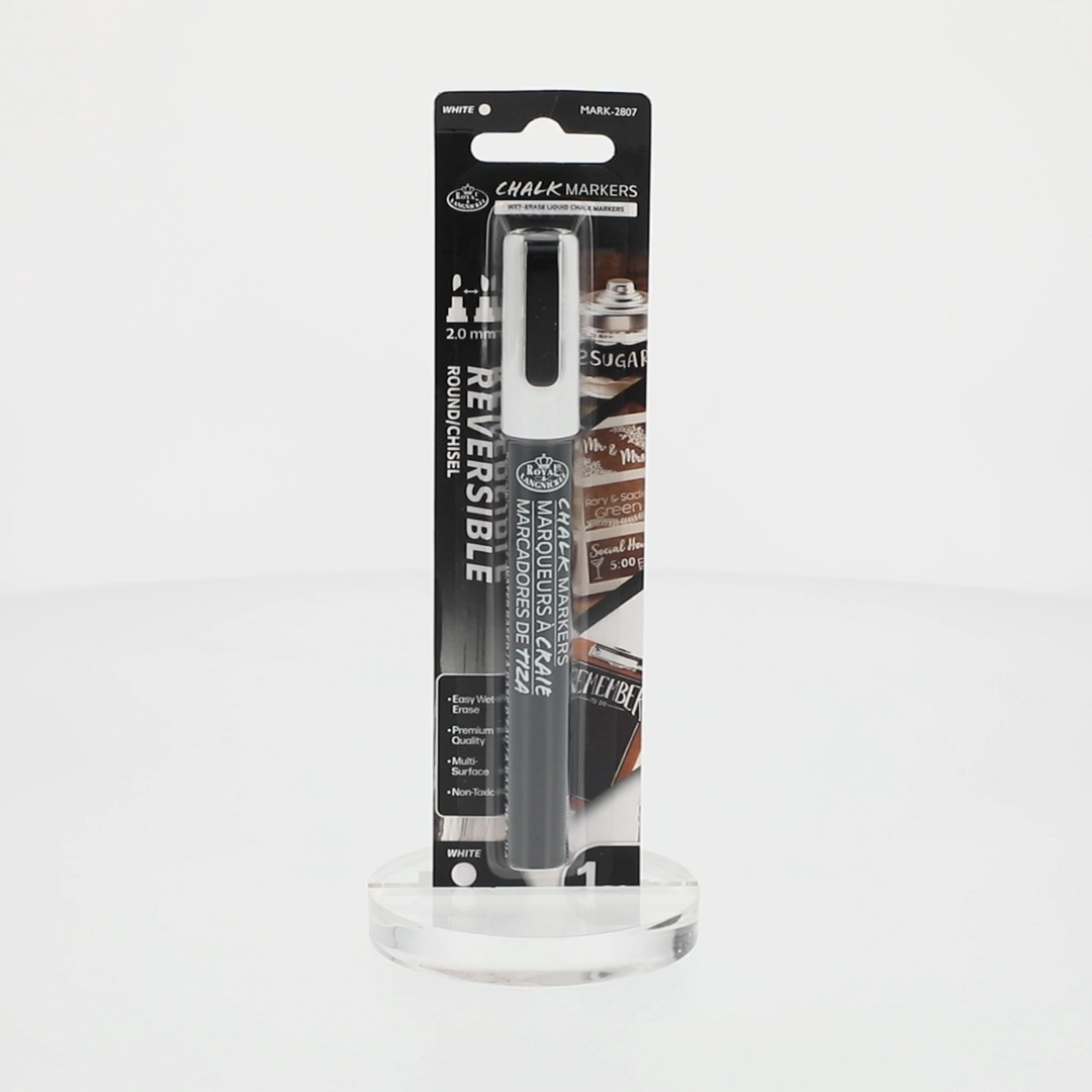 Royal & Langnickel 2mm White Chalk Marker - Walmart.com
