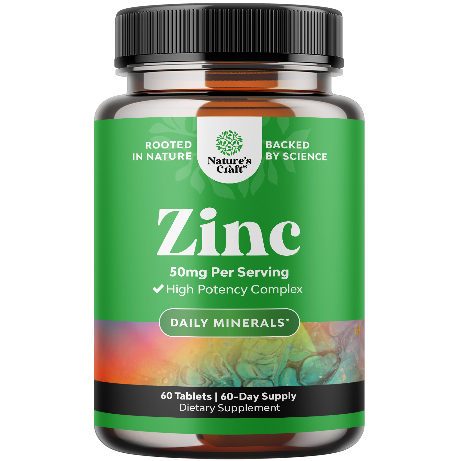 thumbnail video image 2 of Zinc Supplement 50mg per serving - Zinc Immune System Booster and Natural Zinc Supplement for Mood Boost Heart Health Brain Support with Hair Skin and Nails Vitamins - Zinc Immune Support Supplement, 2 of 9