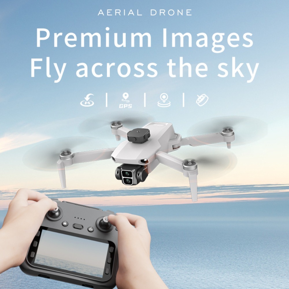 thumbnail video image 2 of GPS Drone with 8K Camera, Brushless Motor & 5G Transmission - Foldable Quadcopter with Dual Batteries & Case (Beginner-Friendly Gift), 2 of 10