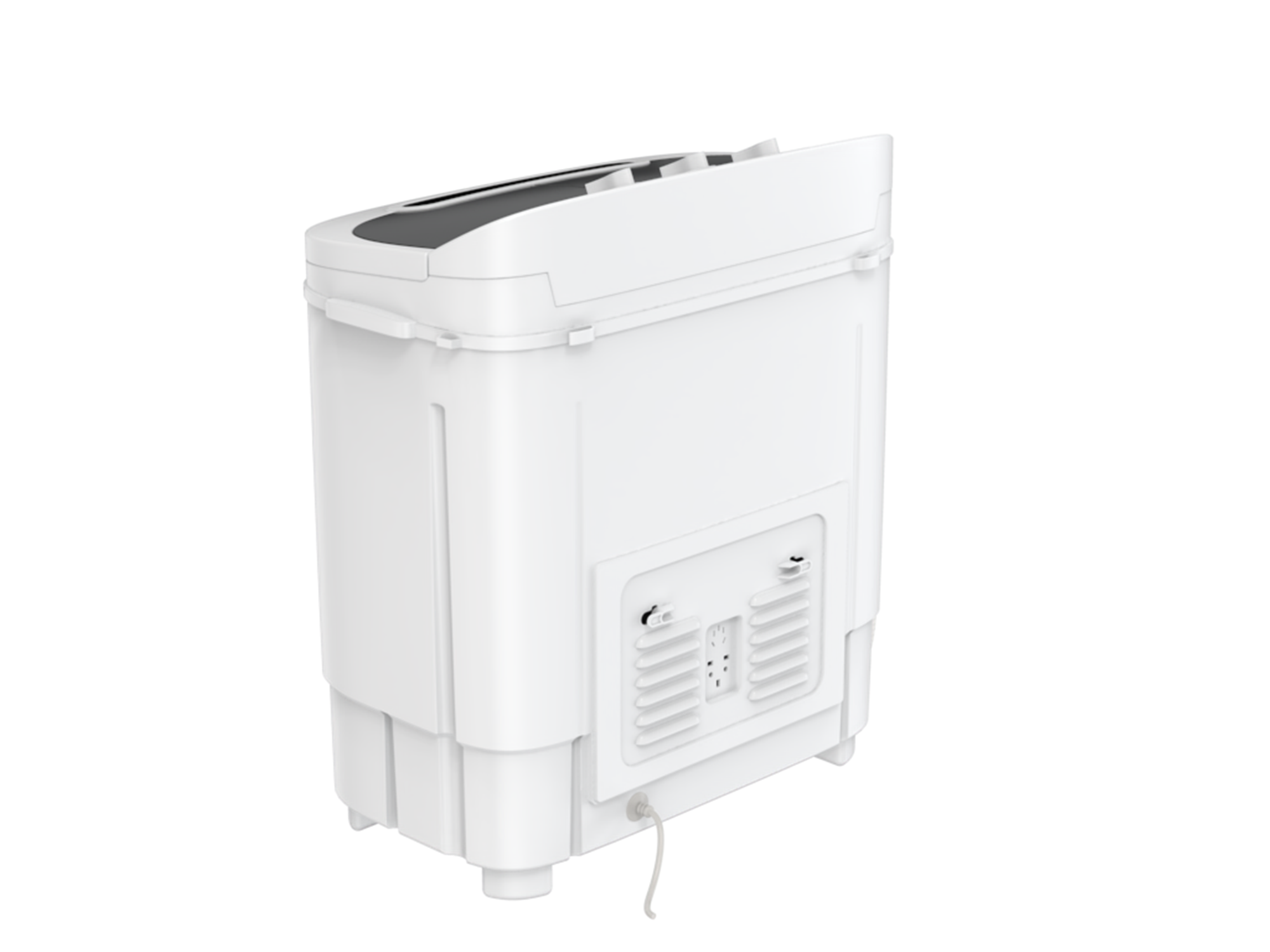 Auertech Portable Washing Machine 20lbs Mini Twin Tub Compact Semi