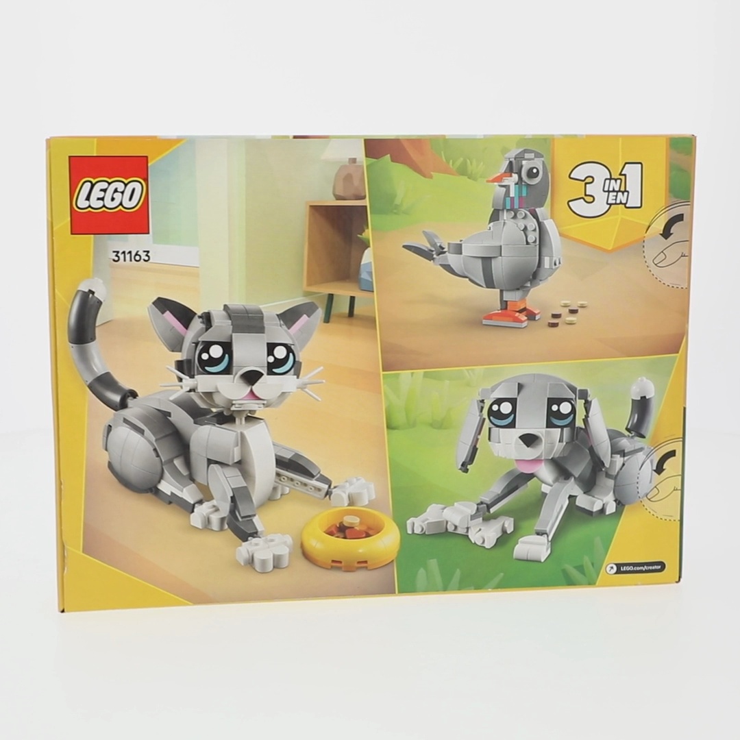 LEGO, Animal Building Toy, 31163, 3 in 1 Pet Playset - Walmart.com