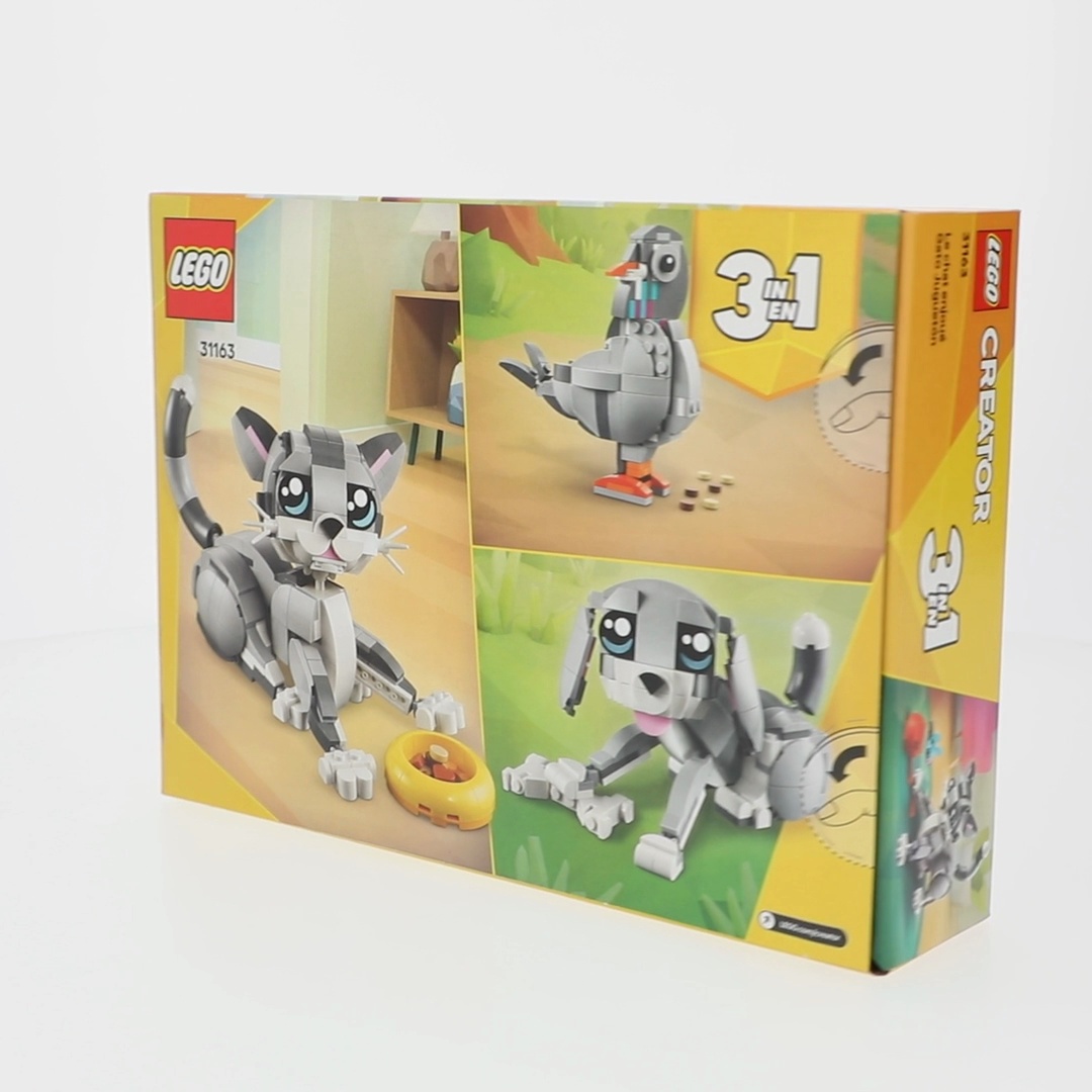 LEGO, Animal Building Toy, 31163, 3 in 1 Pet Playset - Walmart.com