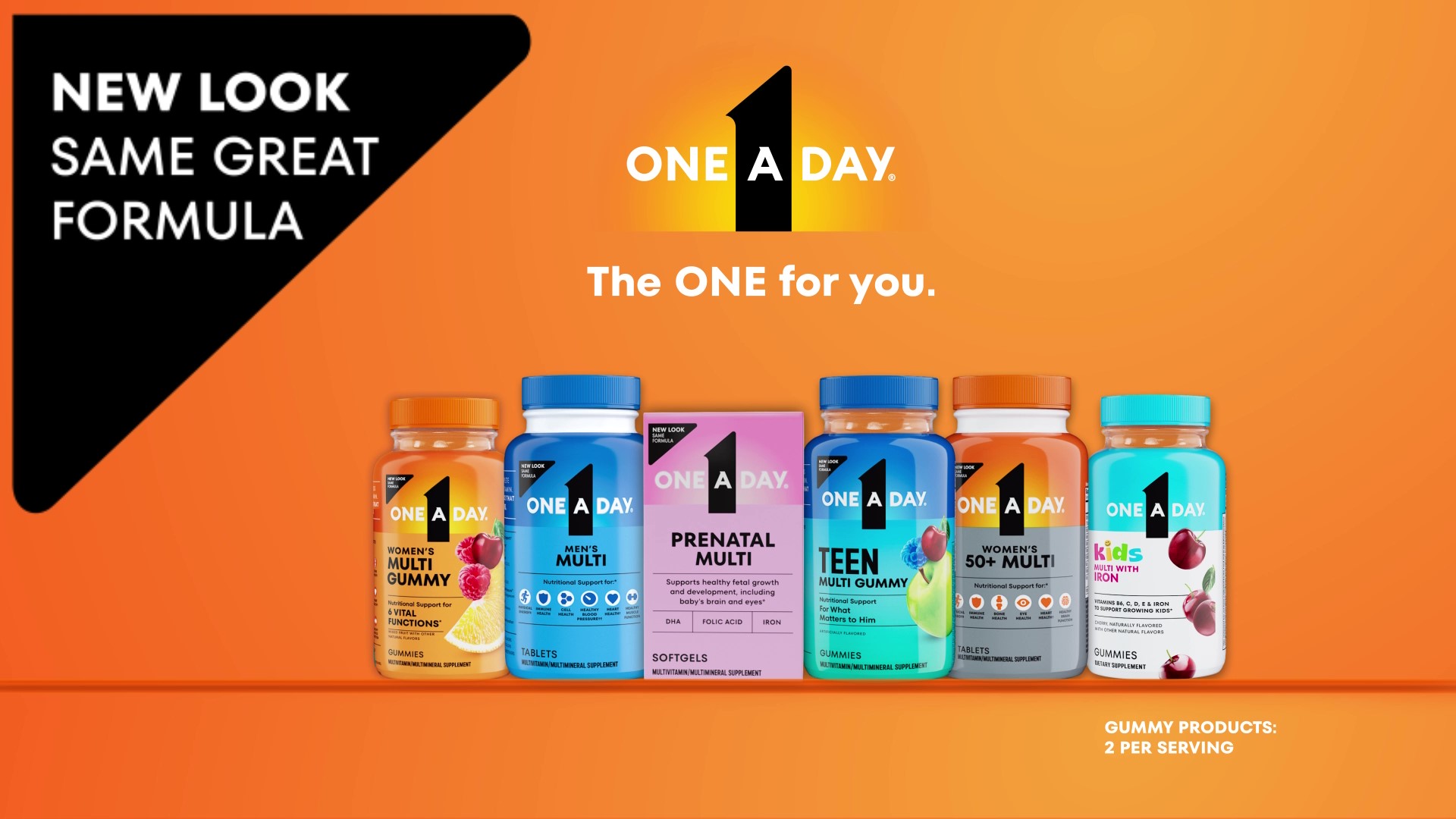 thumbnail video image 2 of One A Day Advanced Prenatal Multivitamin with Choline, 60+60 Count, 2 of 12