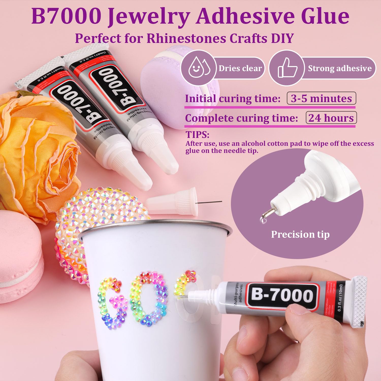 Bedazzling Kit,24/28/40/42 Colors Bedazzler Kit with Rhinestones,Nail ...
