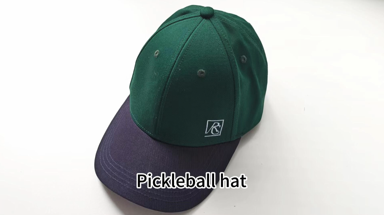 thumbnail video image 2 of Pickleball Hat, Baseball Cap, Quick Dry, for Men and Women - Green, 2 of 10