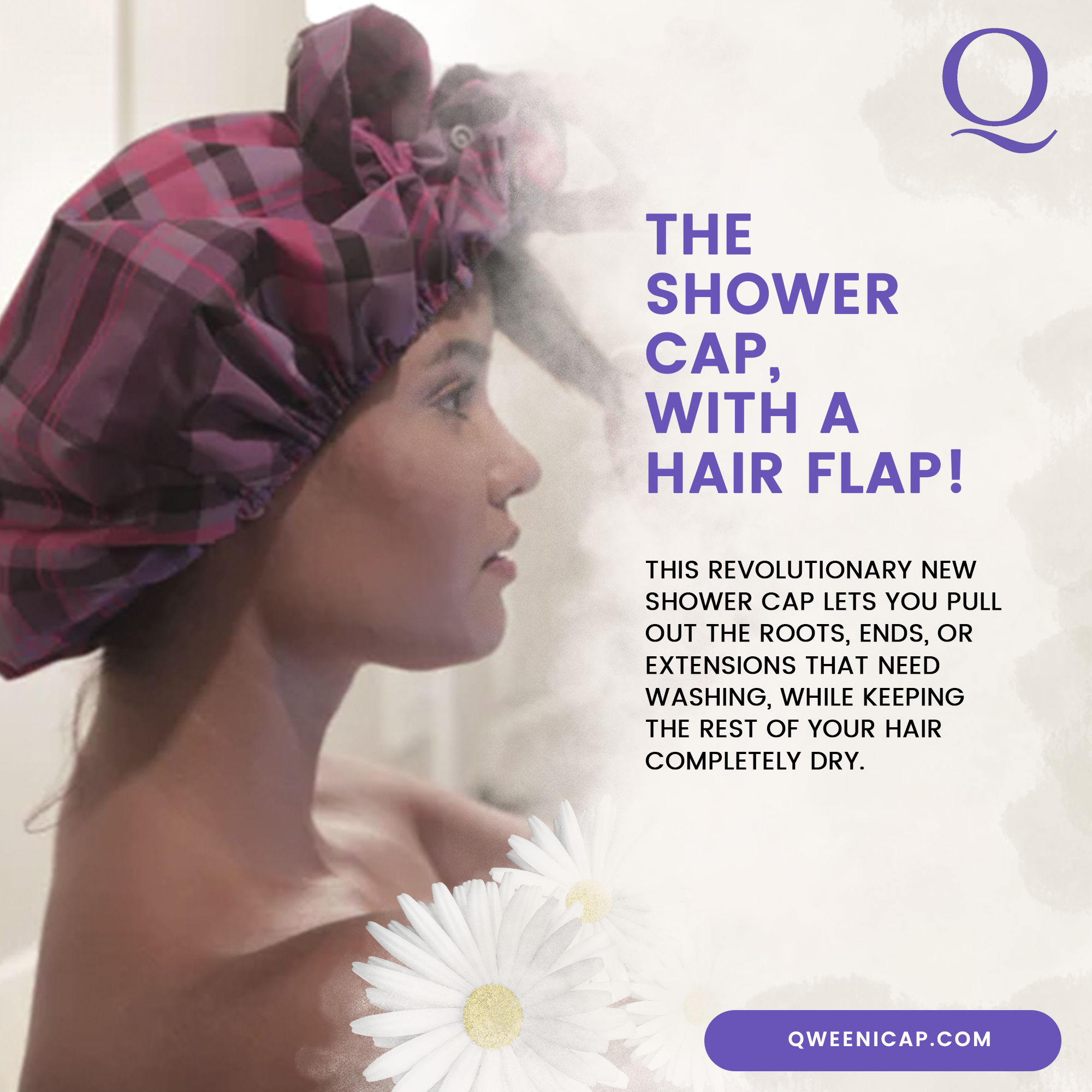 thumbnail video image 2 of Qweeni Cap - Black Lattice, 2 of 2