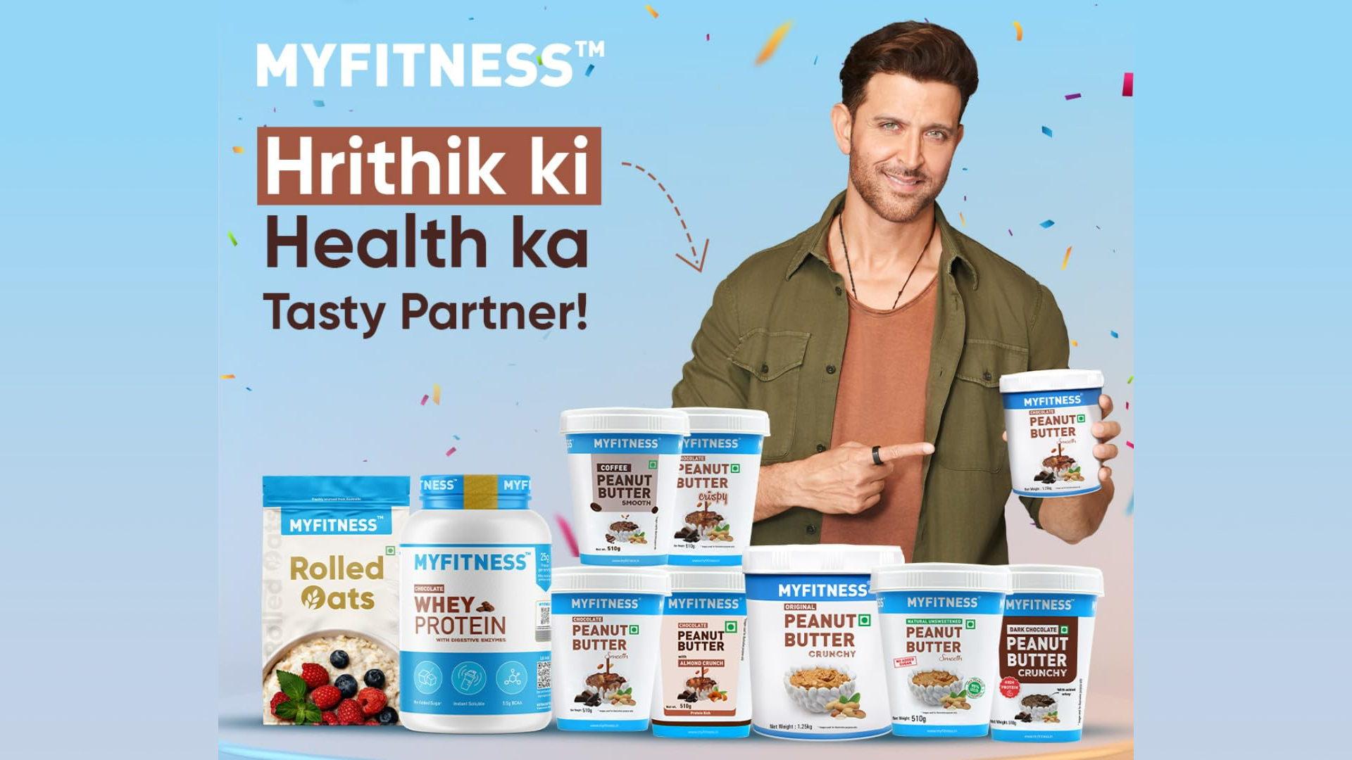 thumbnail video image 2 of MYFITNESS Chocolate Peanut Butter Smooth High Protein Gluten-Free Vegan 44 Oz, 2 of 11