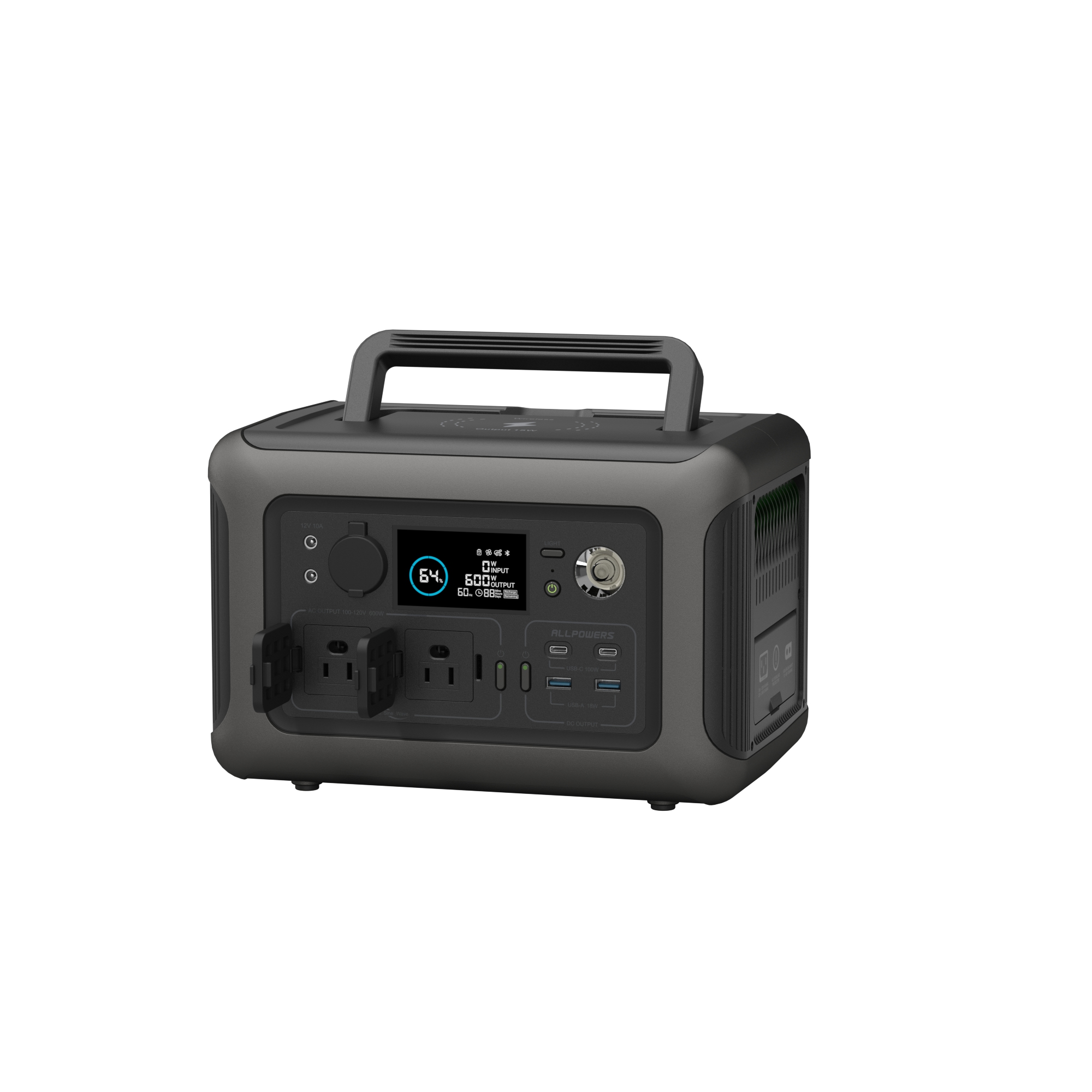 ALLPOWERS R600 Portable Power Station 600W 299Wh