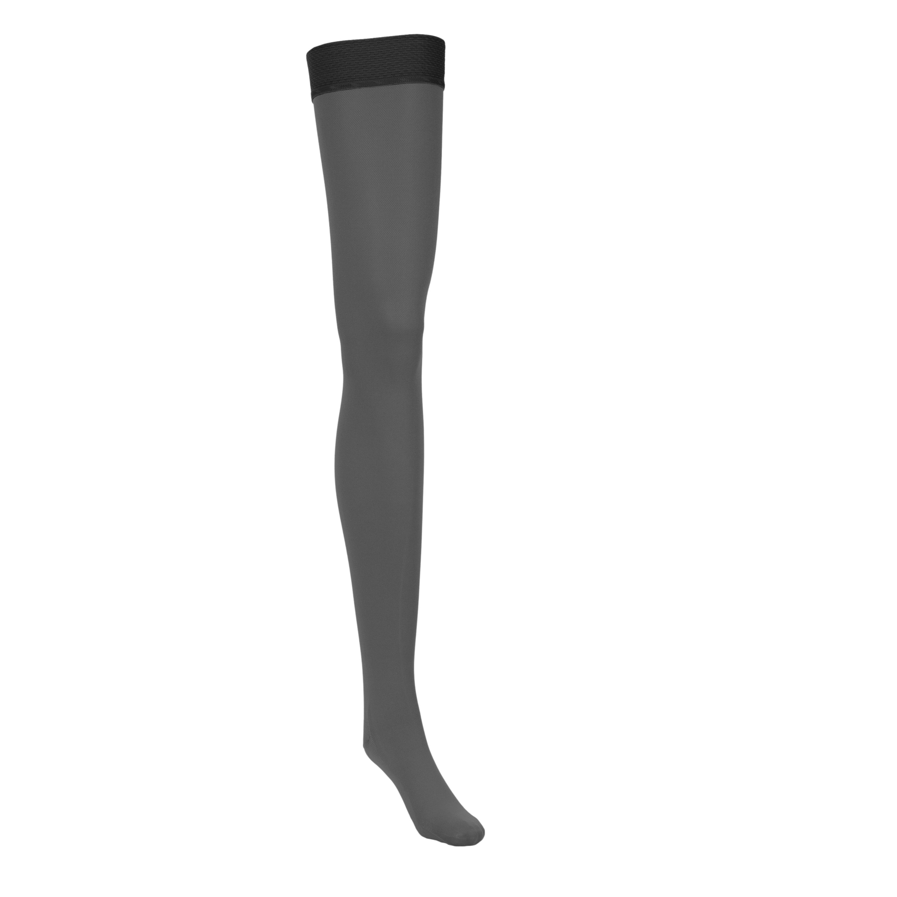 4XL Extra Wide Mens Compression Thigh High 20-30 mmHg Flight - Navy,  4X-Large