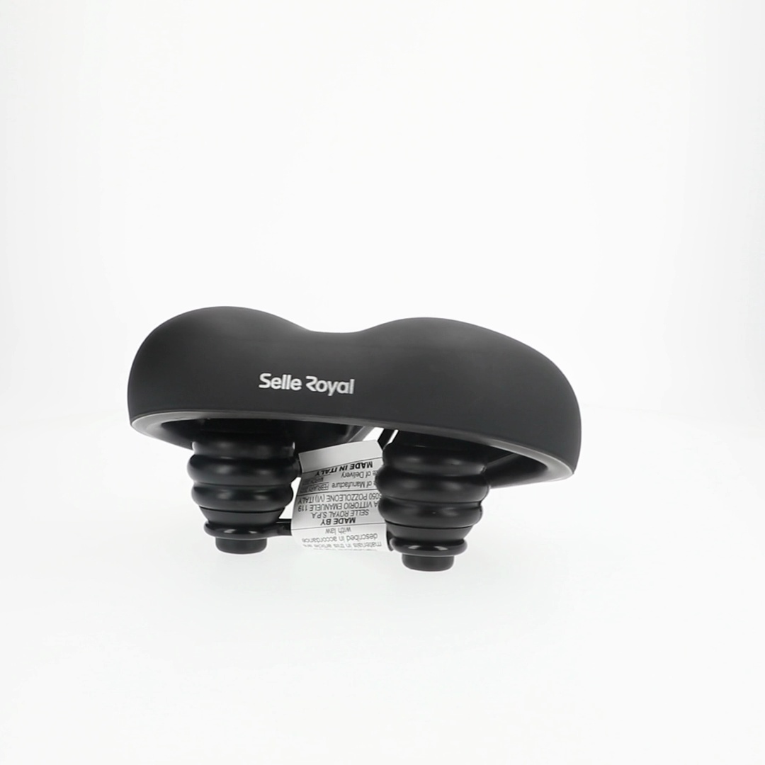 Selle vélo ergonomique ∙Royal Ellipse Moderate (position penchée