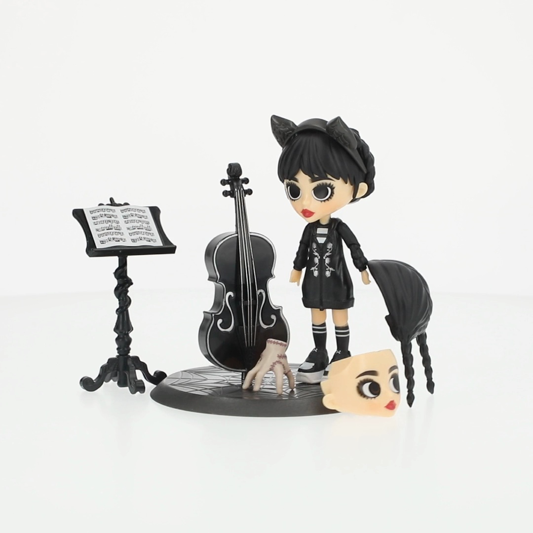 Wednesday Deluxe 6-inch Articulated Figure, 11-pieces - Walmart.com