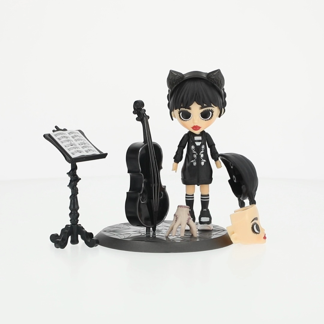 Wednesday Deluxe 6-inch Articulated Figure, 11-pieces - Walmart.com