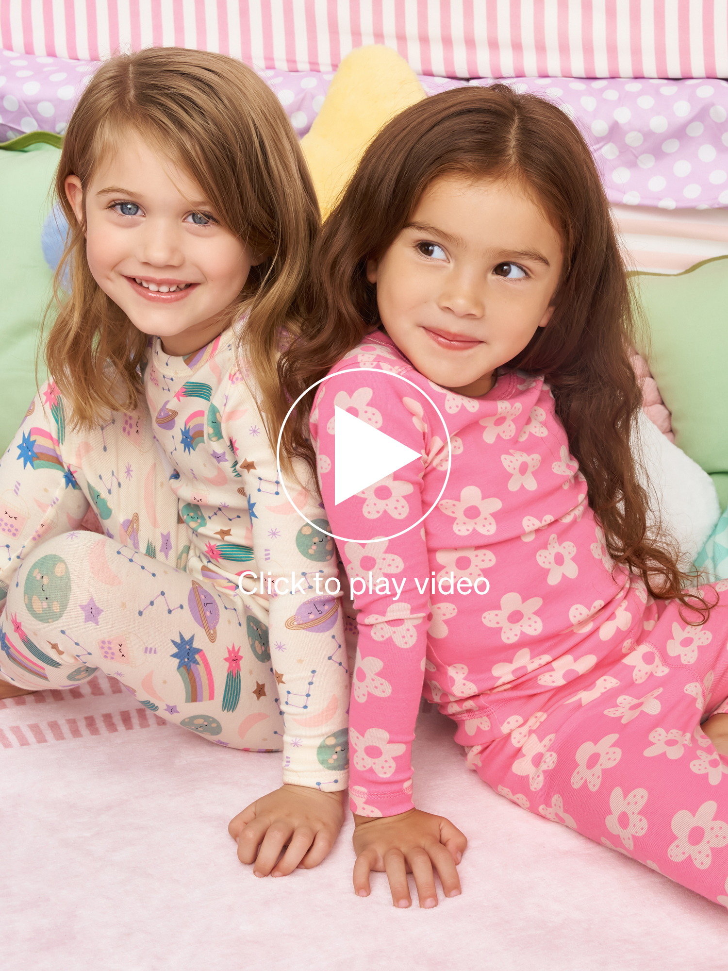 thumbnail video image 2 of Garanimals Baby & Toddler Pajama Sets, 2-Piece & 6-Piece, Sizes 12M–6T, 2 of 8
