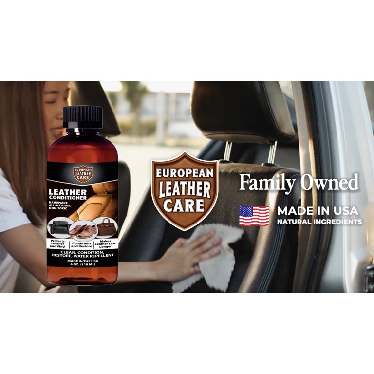 European Leather Care Leather 16 oz Conditioner for Leather Couch