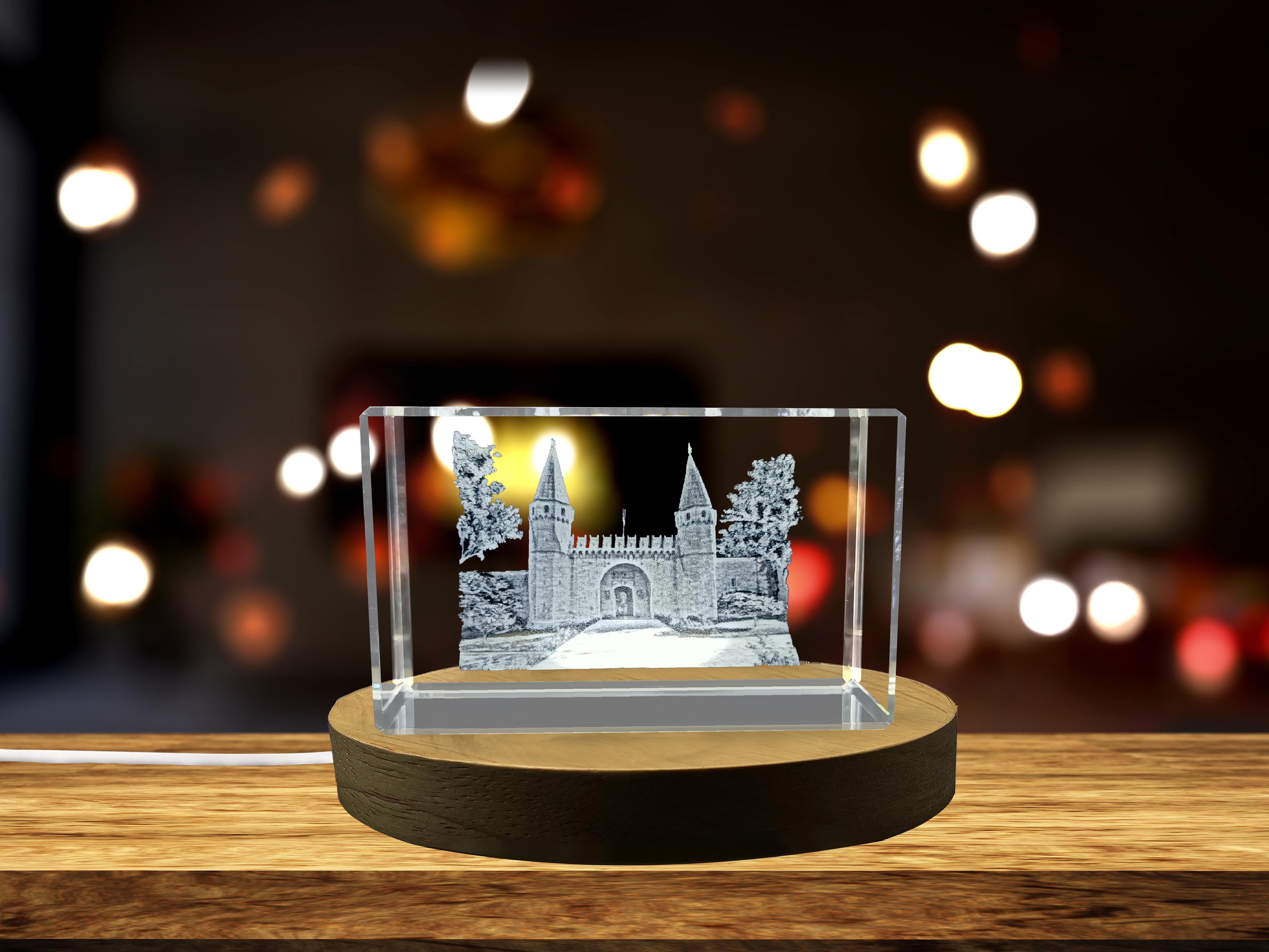 thumbnail video image 2 of Top Kapi Palace 3D Engraved Crystal Gift - the Grandeur of Ottoman, 2 of 7