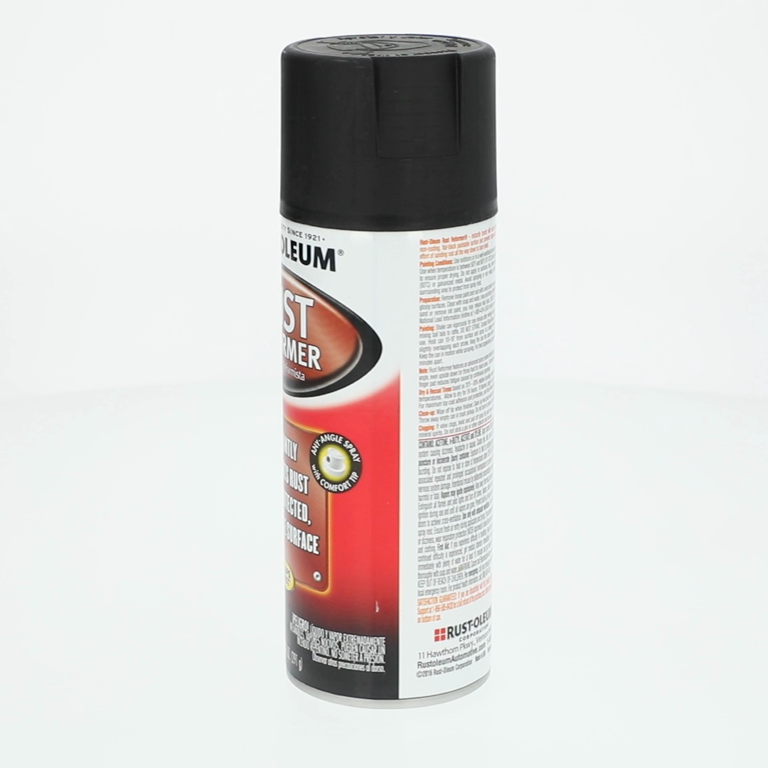 Rust-Oleum, Automotive Rust Reformer Spray Paint, 248658, Flat